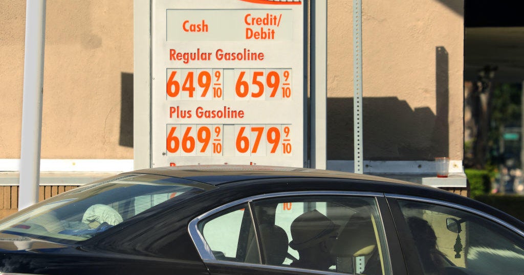 California gas prices top $6 again after another overnight price spike ...