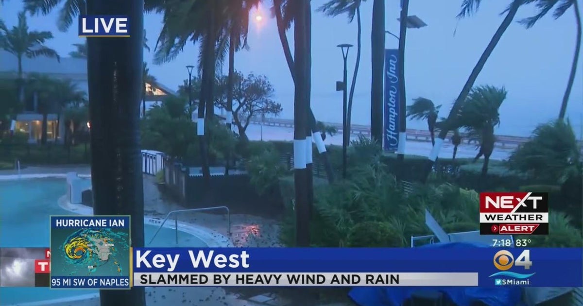 Conditions improving in Key West after day of Hurricane Ian's rain ...