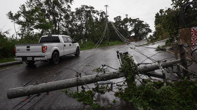 Hurricane Fiona Hits Puerto Rico, Knocking Out Power Across The Island 