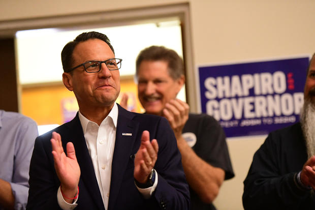 Democratic Gubernatorial Candidate Josh Shapiro Campaigns In Bethlehem, PA 