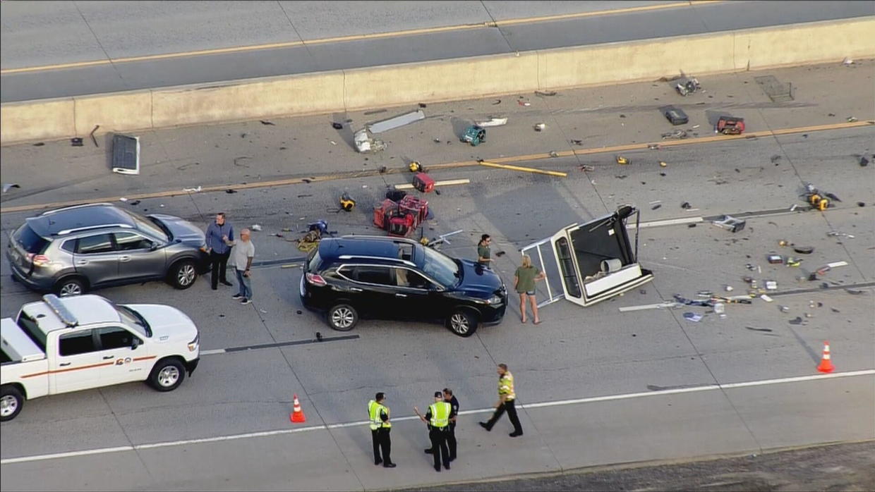 Police Say 9 Vehicles Were Involved In C470 Rollover Crash Wednesday 