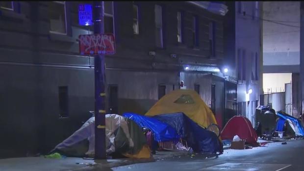 SF homeless encampment 