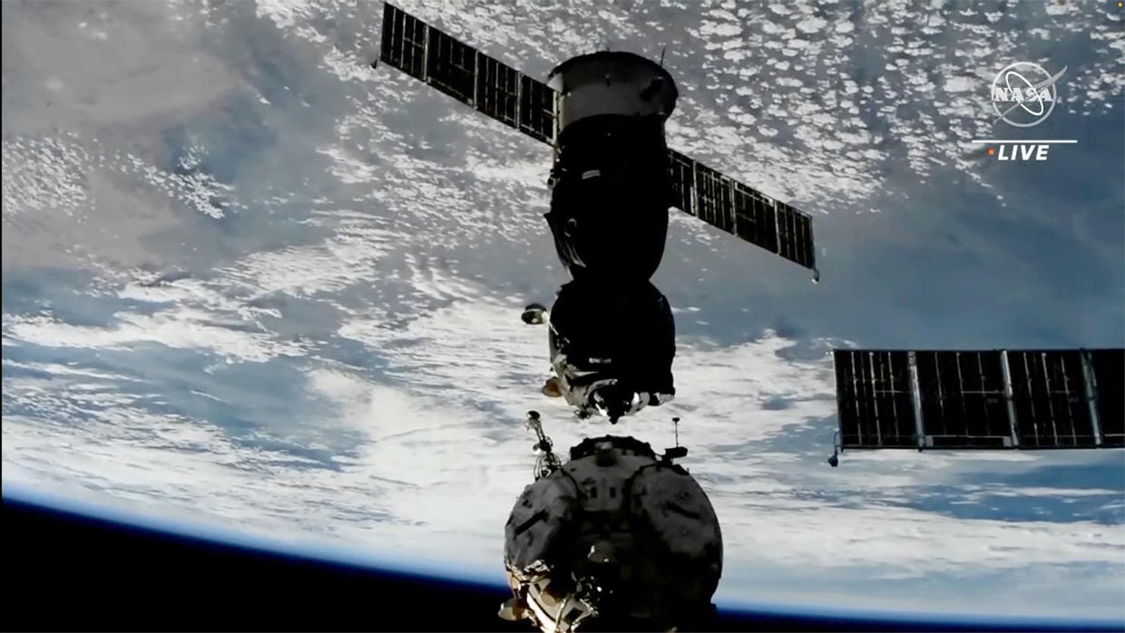 3 space station cosmonauts return to Earth after 195-day mission - CBS News