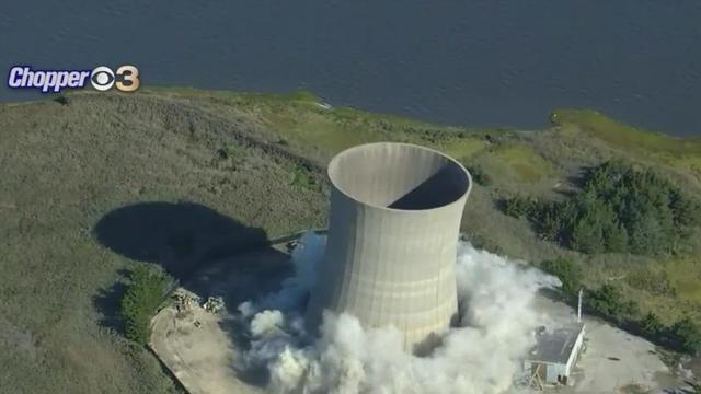 Former B.L. England power plant in Marmora imploded 