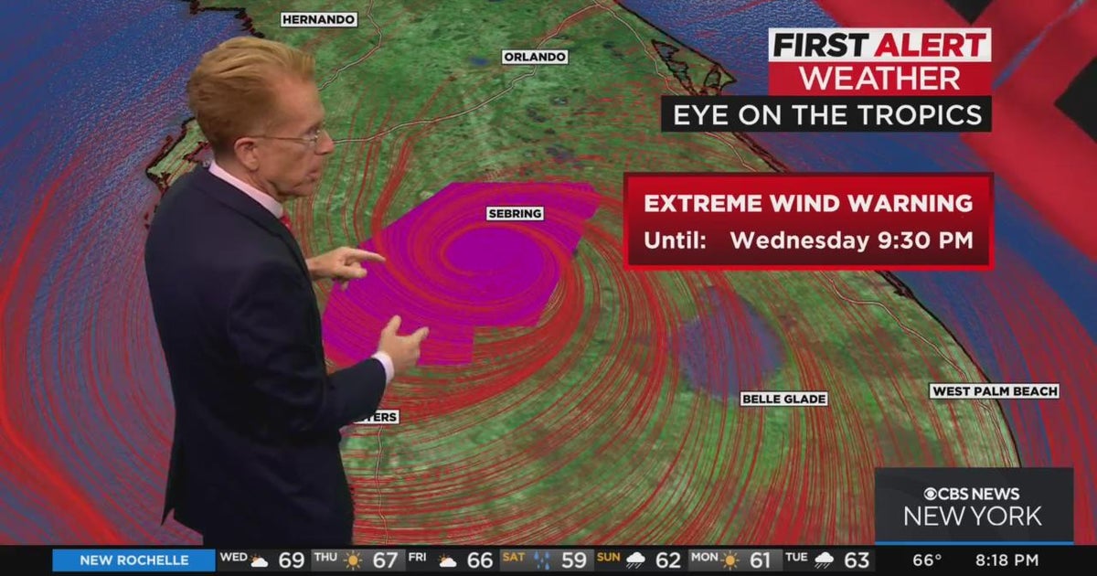 Tracking Hurricane Ian: Wednesday 8 p.m. update - CBS New York