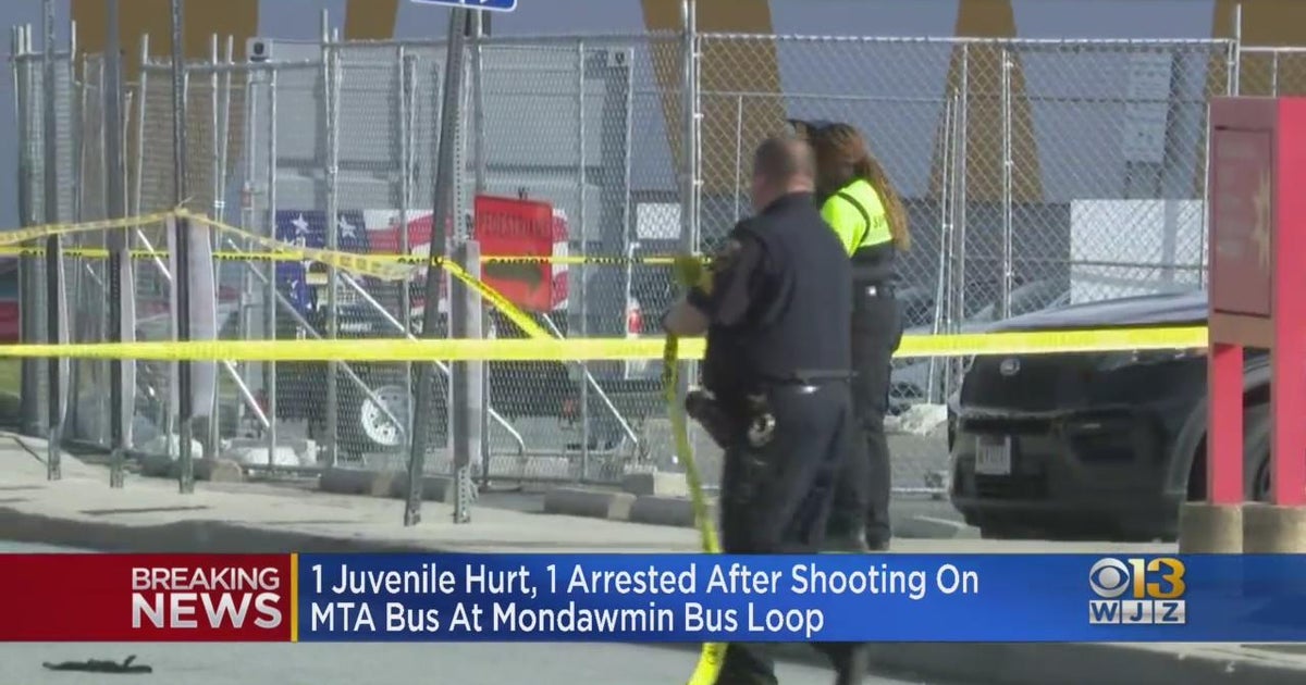 Minor Shot Another Arrested At Mondawmin Bus Stop CBS Baltimore