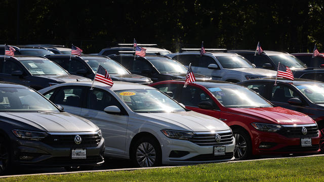 A Volkswagen Dealership Lot on Long Island 