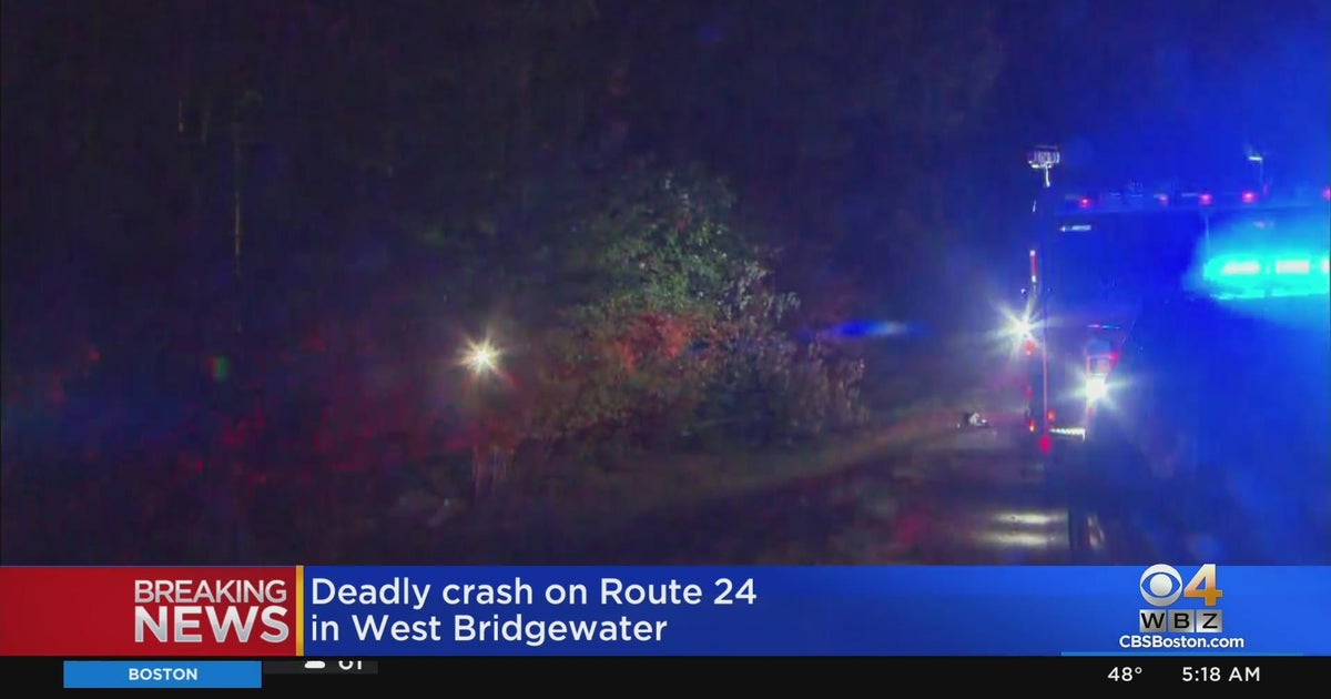 Deadly crash on Route 24 in West Bridgewater CBS Boston Deadly crash on Route 24 in West Bridgewater CBS Boston