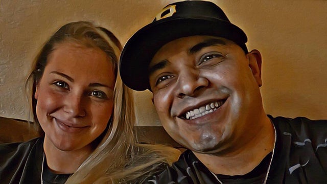 Helen Hargan and Carlos Gutierrez 