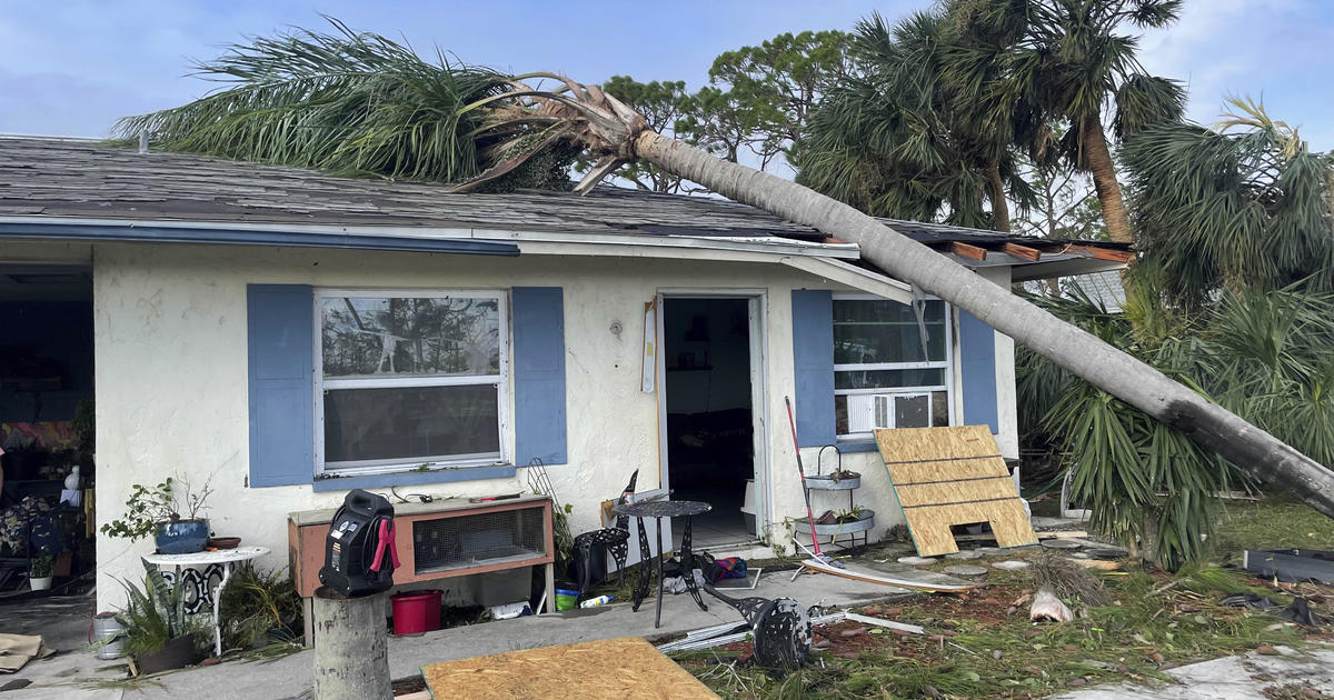 Woman braves Hurricane Ian flood to check on stranger’s mom