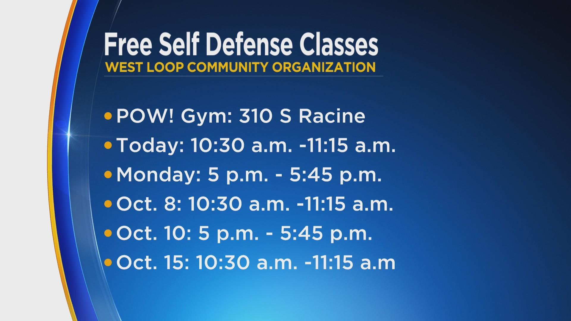 West Loop Community Organization hosting free Self-defense classes - CBS  Chicago