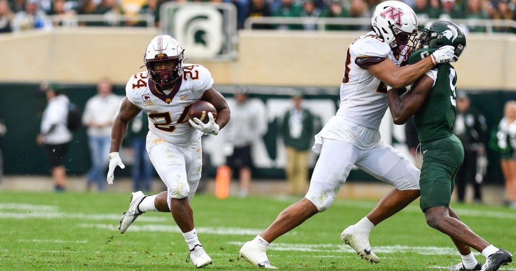 Star RB Ibrahim out for No. 21 Minnesota against Purdue - CBS Minnesota