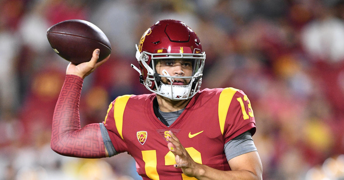 Caleb Williams runs, passes No. 6 USC past Arizona St. 42-25 - CBS Los ...