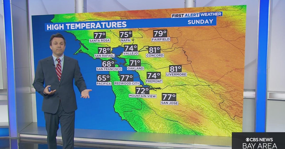 First Alert Weather Saturday Night Forecast - CBS San Francisco