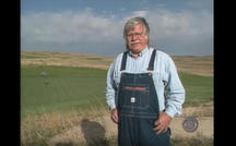 From 1999: Roger Welsch on a golf course in Nebraska's Sandhills 