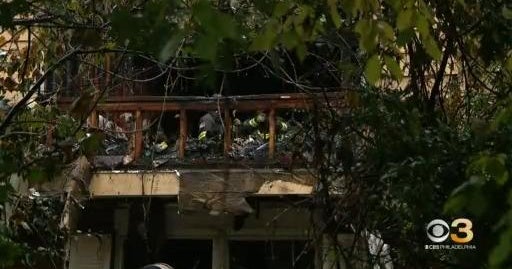 1 person, several pets killed in Bucks County house fire - CBS Philadelphia