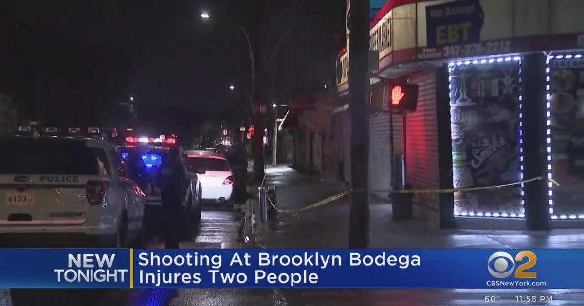 2 injured in shooting at Brooklyn bodega - CBS New York