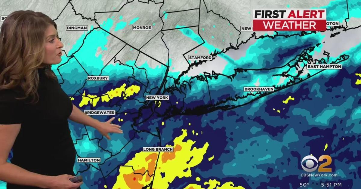 First Alert Weather: CBS2's 10/3 Monday Evening Update - CBS New York