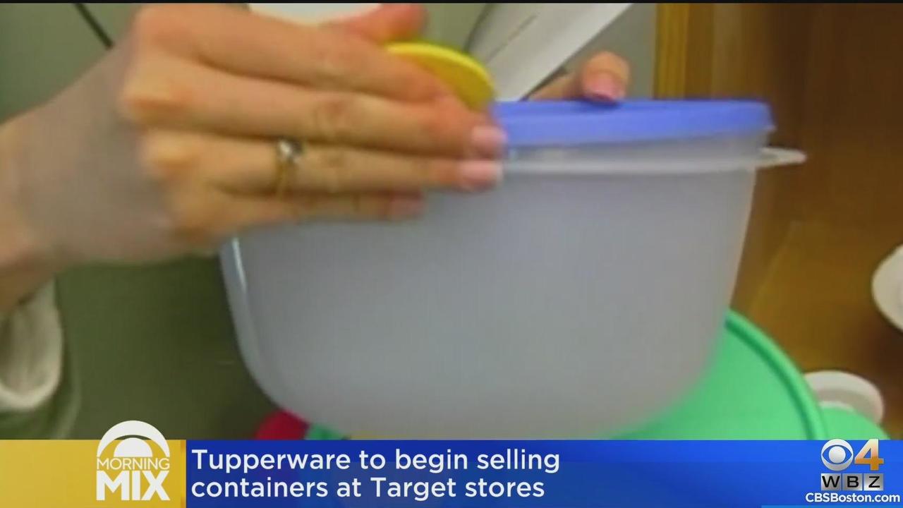Tupperware can now be found on store shelves - CBS Boston