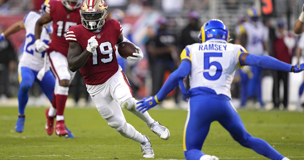 49ers Use Defense, Deebo Samuel To Beat Rams, 24-9 - CBS Los Angeles