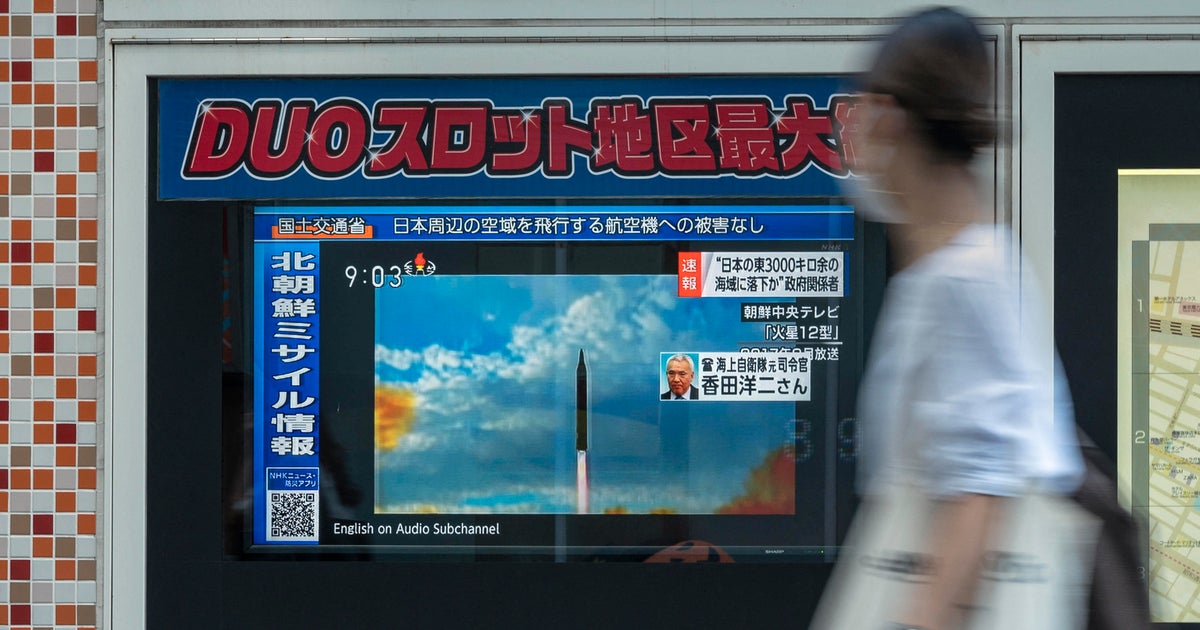 North Korea fires ballistic missile over Japan for first time in 5 years, drawing quick response from U.S., South Korea