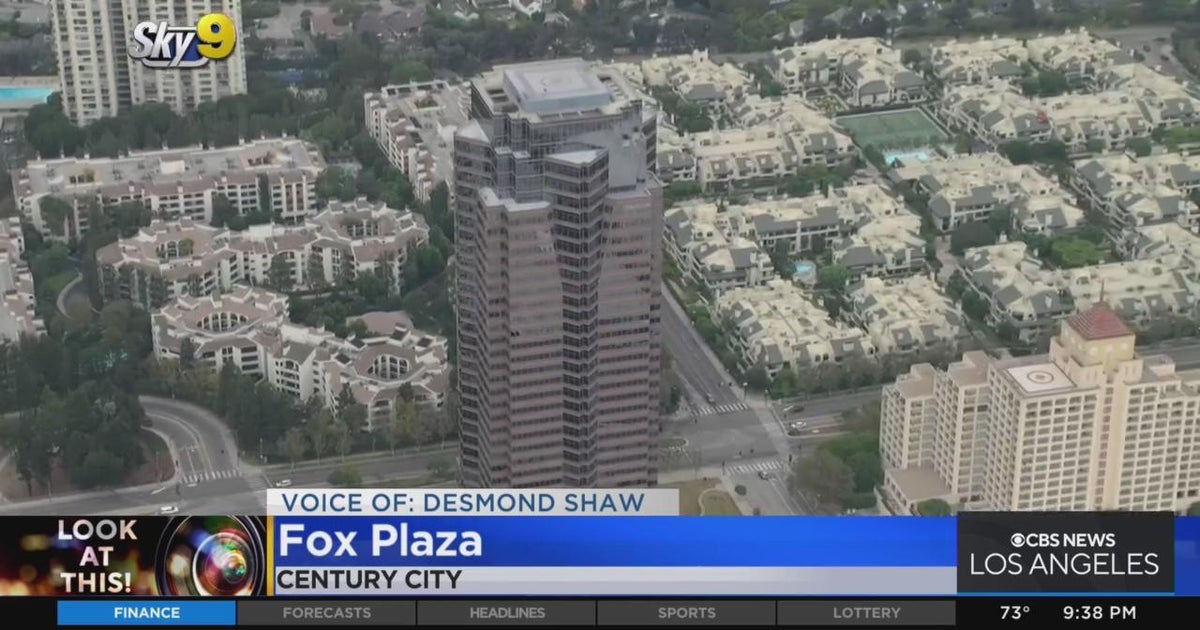 Look At This Fox Plaza CBS Los Angeles