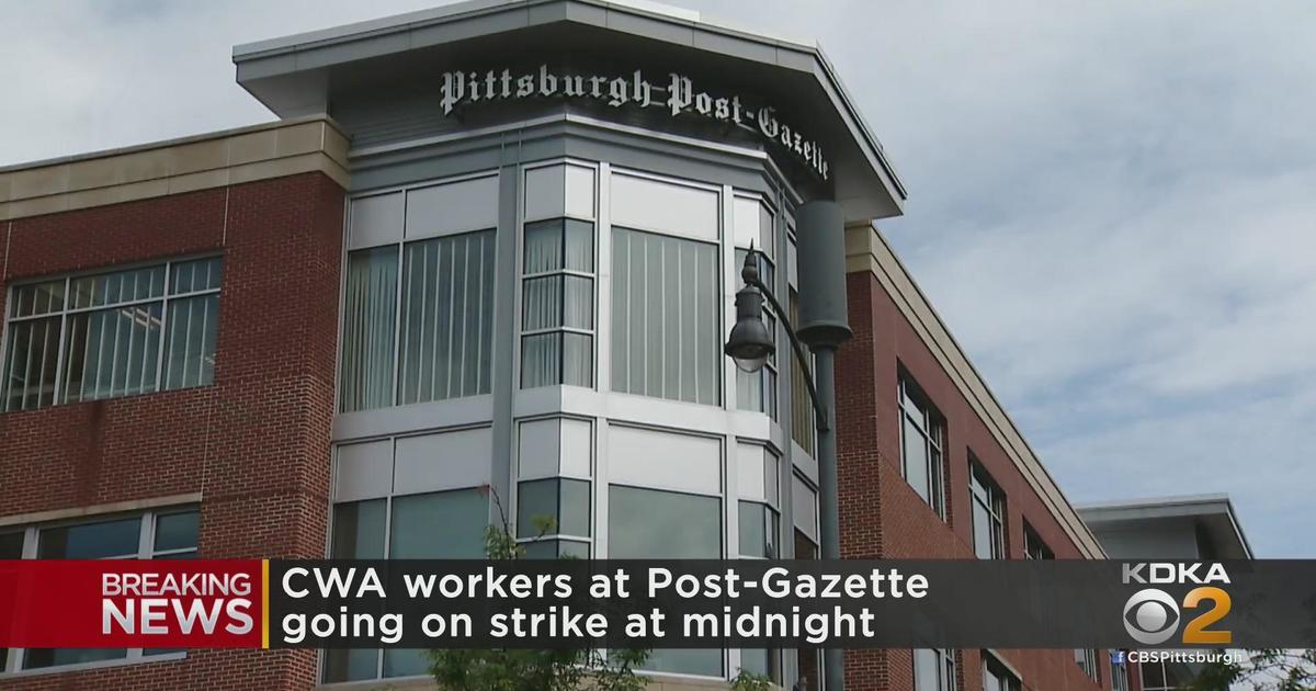 Pittsburgh Post-Gazette workers to strike at midnight