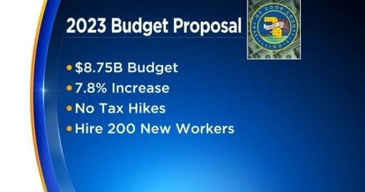 No new taxes or fee hikes in proposed Cook County budget - CBS Chicago