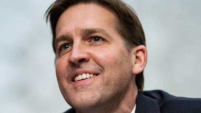Sen. Ben Sasse, a Republican from Nebraska, speaks during a Senate Judiciary Committee hearing in the Hart Senate Office Building on February 22, 2021, in Washington. 