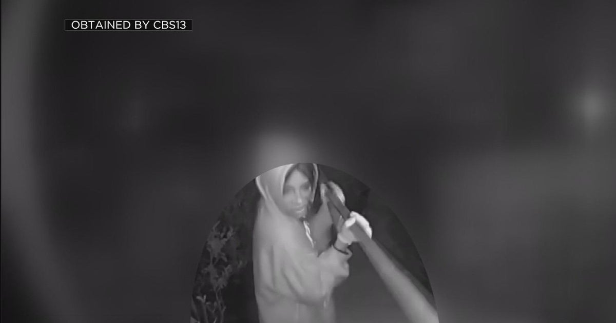 Ring camera video shows screaming woman trying to ram her way into a Sacramento home