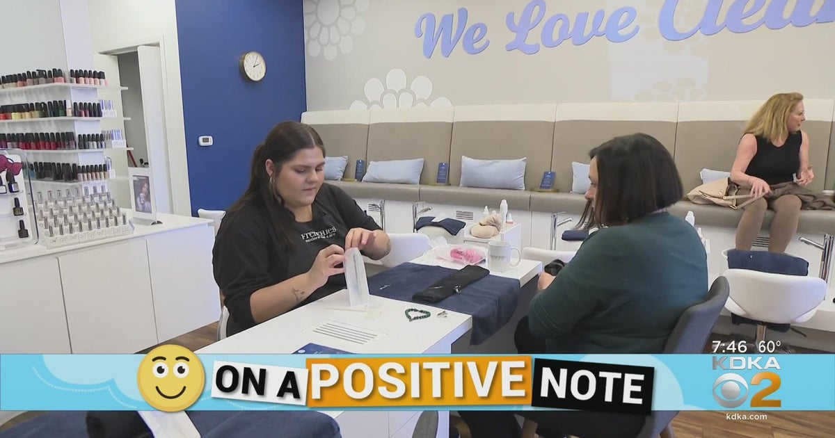 On A Positive Note: Celebrating survivors at nail salon in Upper St