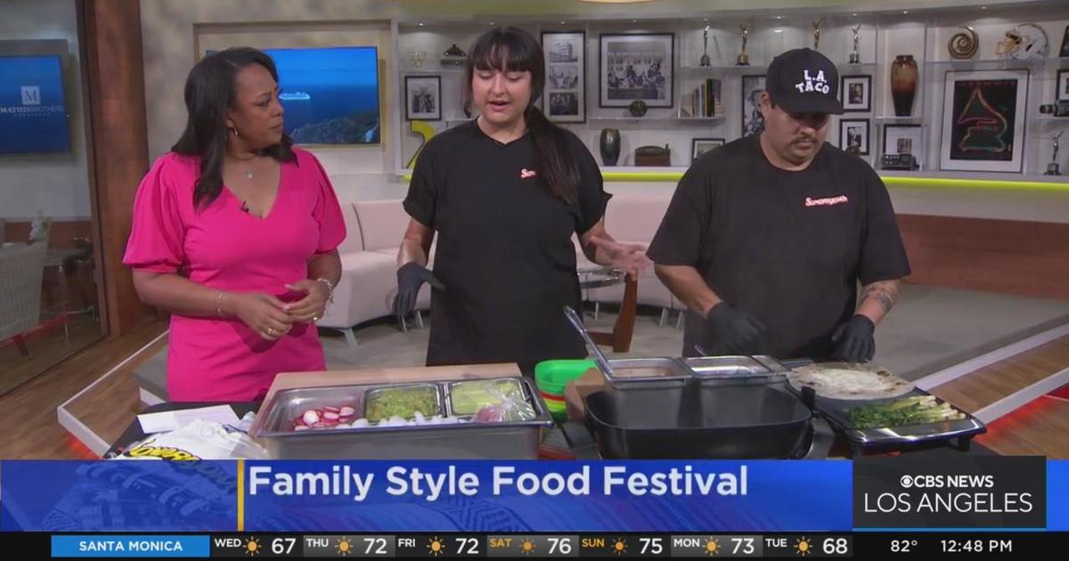 Family Style Food Festival heads to town over the weekend CBS Los Angeles