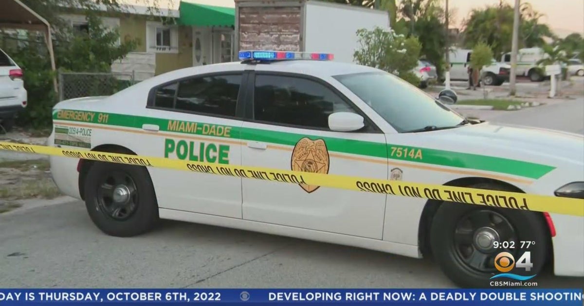 Deadly double shooting at northwest Miami-Dade apartment - CBS Miami