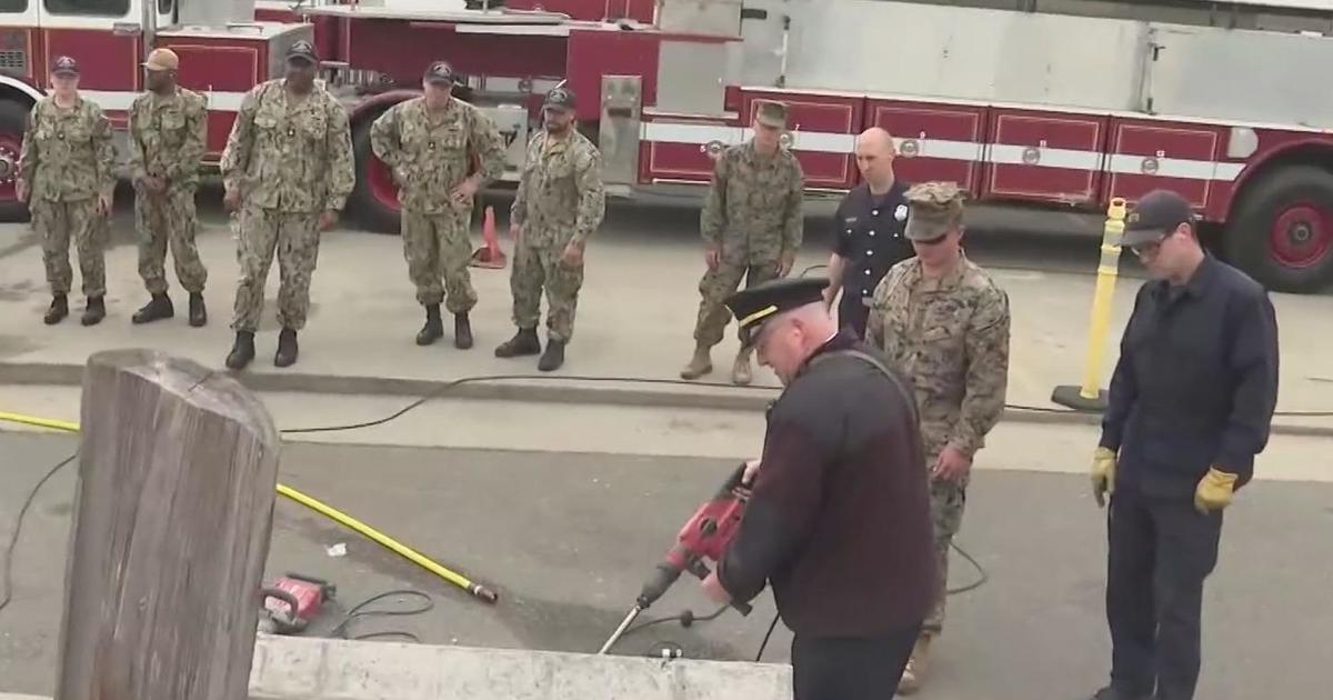 Fleet Week hosts a collaborative earthquake drill with Military First Responders in San Francisco