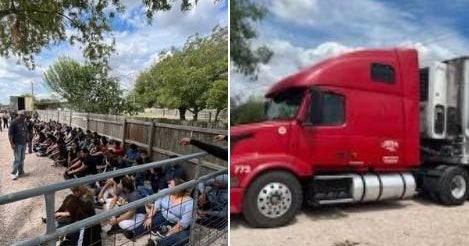 84 Undocumented Migrants Rescued From Tractor Trailer Near Texas Border Sheriff Says Cbs News