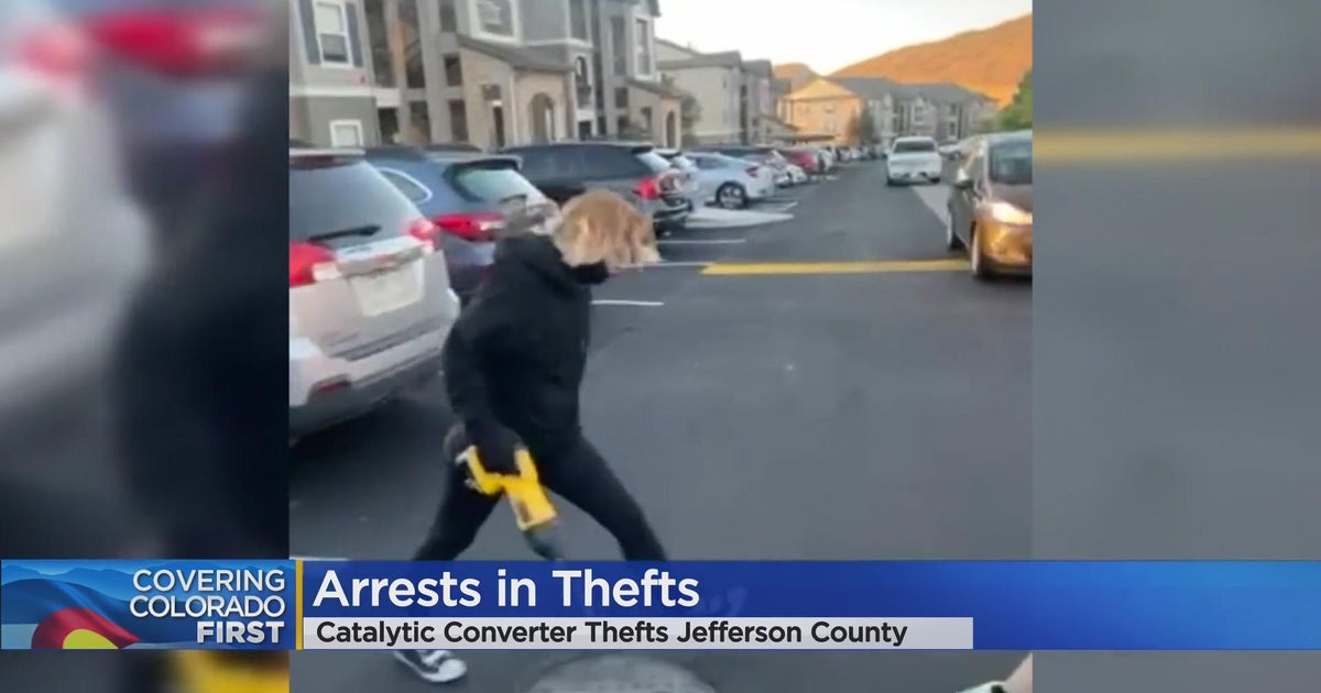 3 catalytic converter theft suspects arrested in Jefferson County CBS