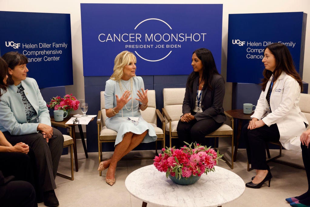 Cancer Moonshot: Biden’s Bold Initiative To Revolutionize Cancer Research First lady Jill Biden highlights Cancer Moonshot initiative in San