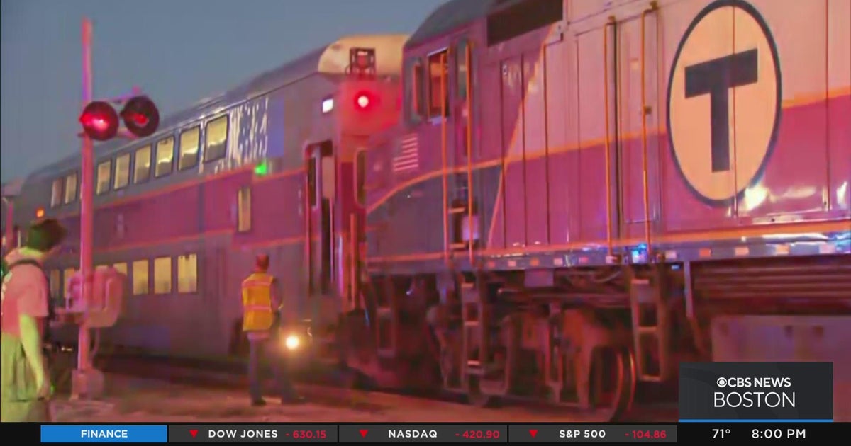 Fire on Commuter Rail train causes delays CBS Boston
