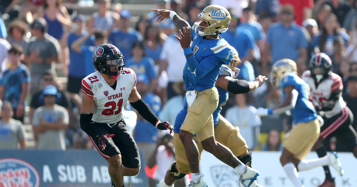 Thompson-Robinson Leads No. 18 UCLA Over No. 11 Utah 42-32 - CBS Los ...