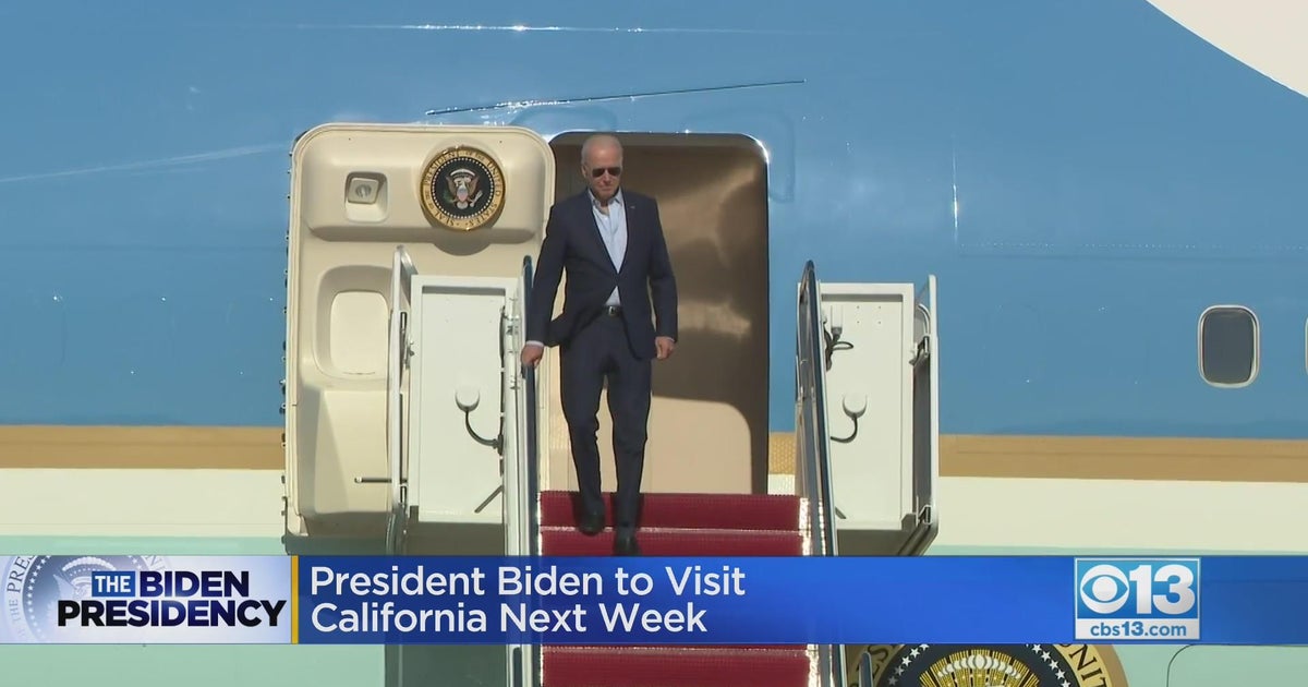 Pres. Biden visiting California next week CBS Sacramento