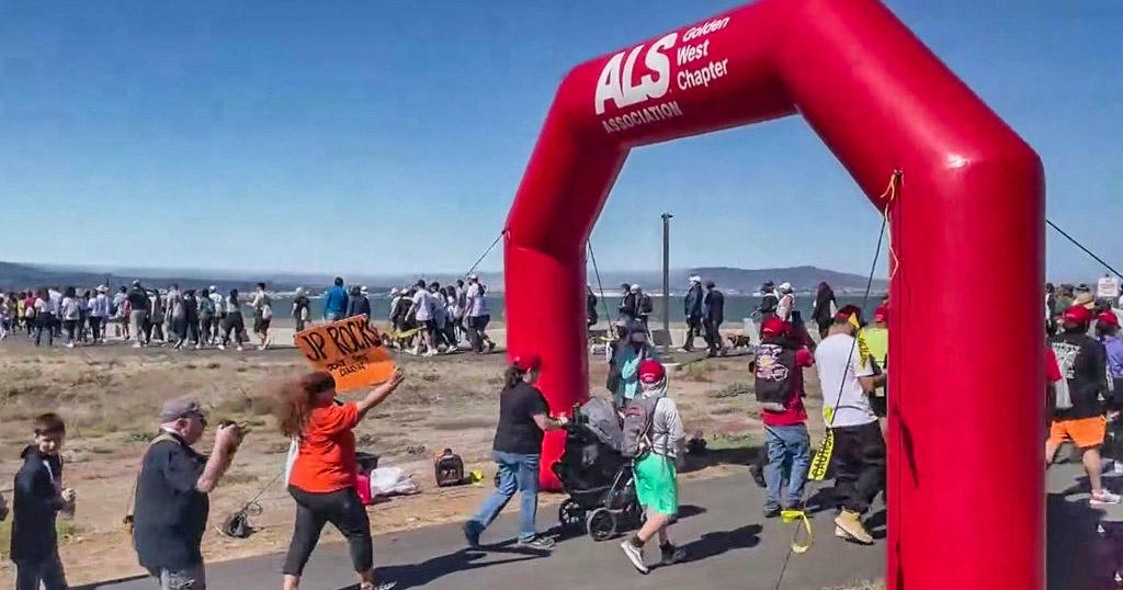 Hundreds coastside turn out Saturday for Walk to Defeat ALS - CBS San ...