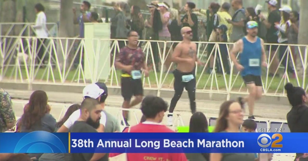 38th annual Long Beach Marathon CBS Los Angeles