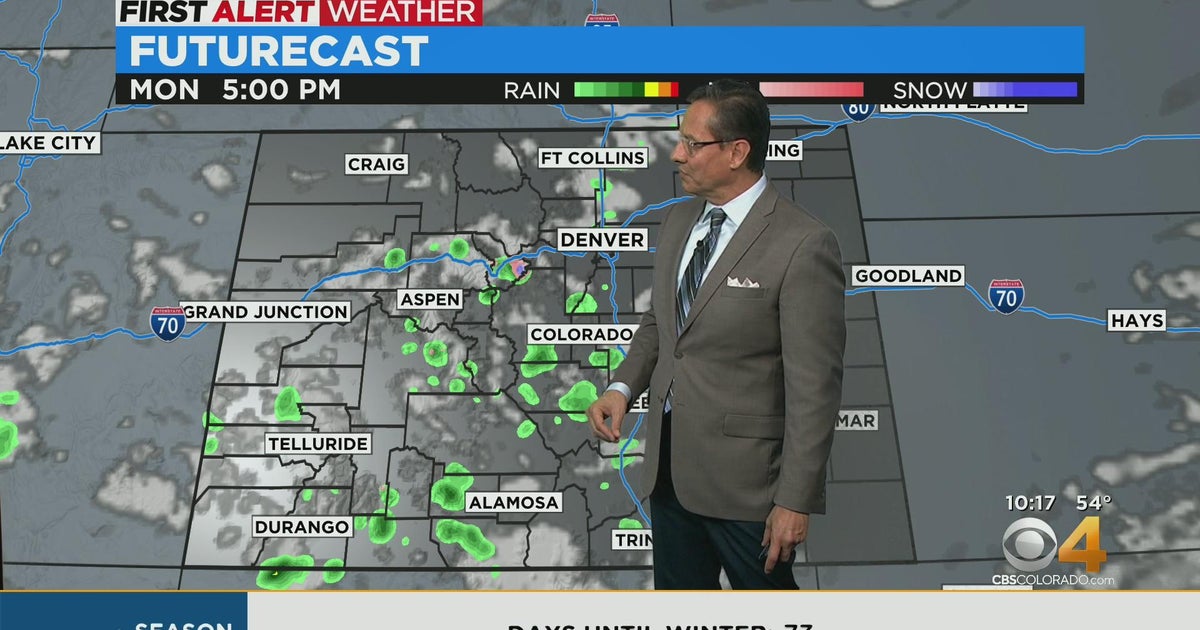 Nice Stretch Before Weak Cold Front Cbs Colorado