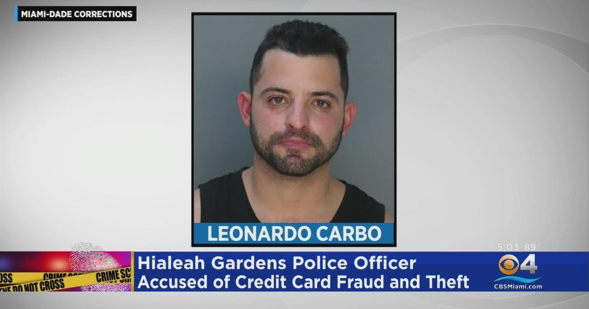 Hialeah Gardens police officer arrested after facing charges of credit