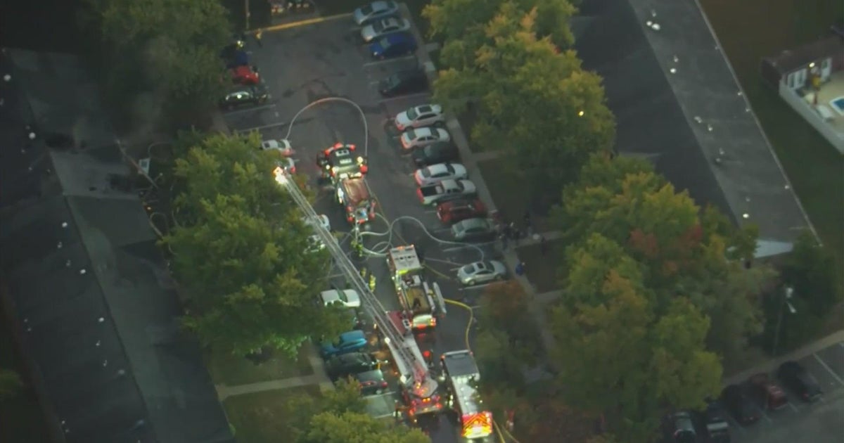 Apartment fire in Burlington County sends at least one person to hospital CBS Philadelphia