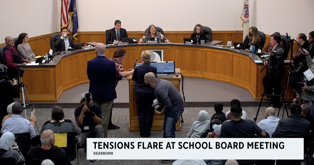 Residents upset Dearborn school board cancels public comment CBS Detroit