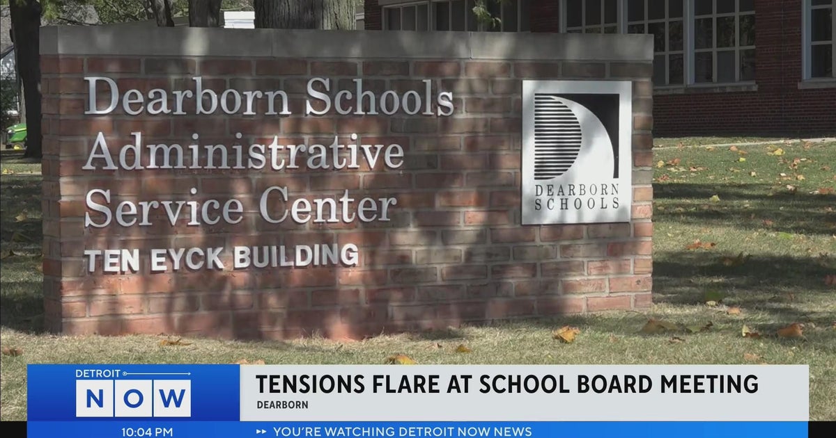 Residents upset Dearborn School Board cancels public comment CBS Detroit