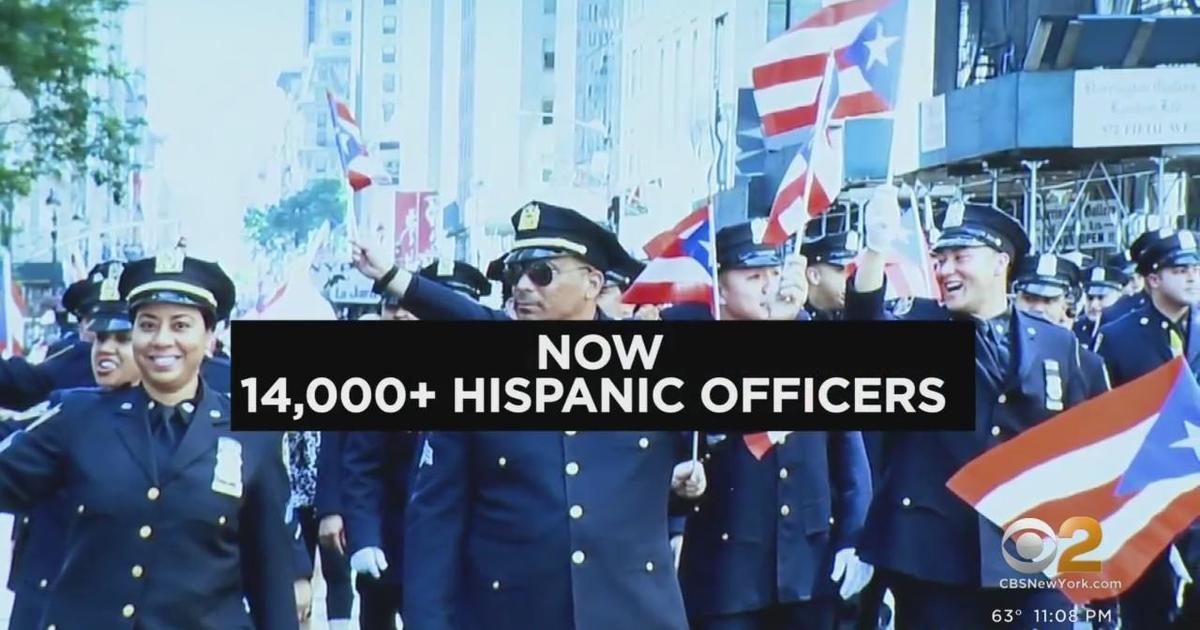 Nypd Celebrates Advancement Of Hispanic Officers Cbs New York