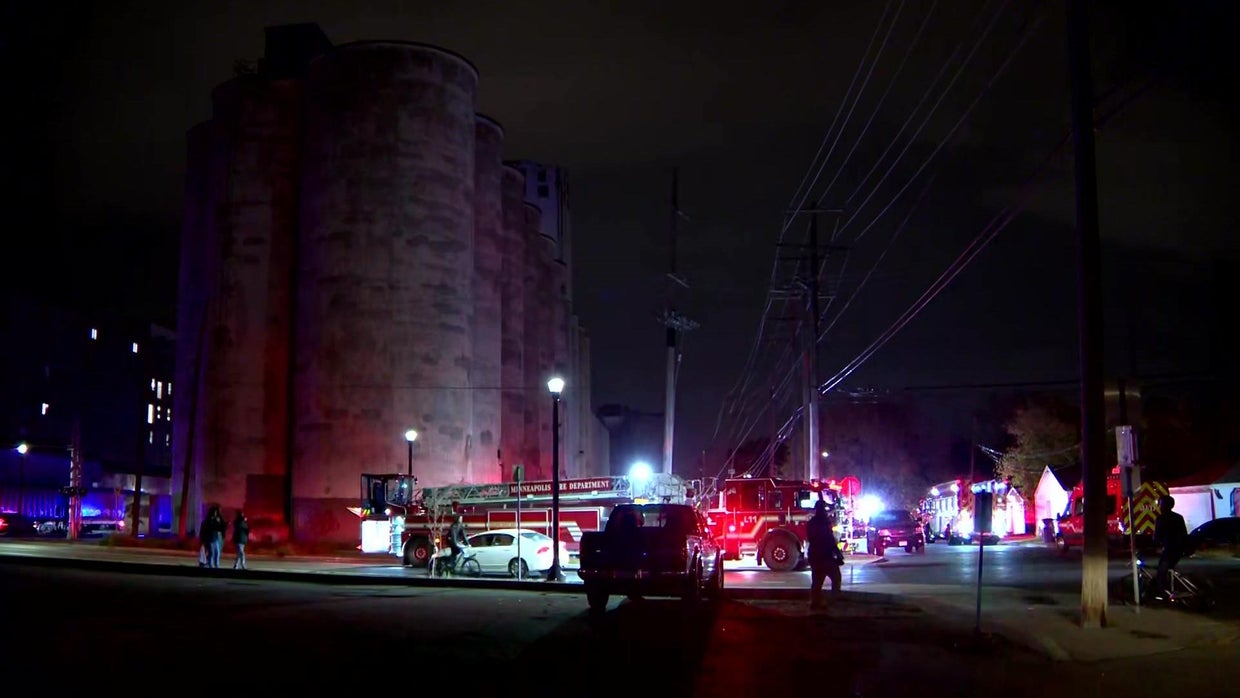 Crews extinguish grain elevator fire in south Minneapolis CBS Minnesota