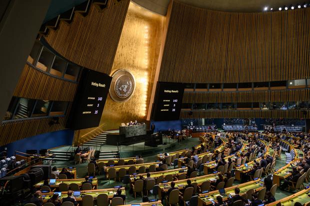 Russia annexation Ukraine vote United Nations 